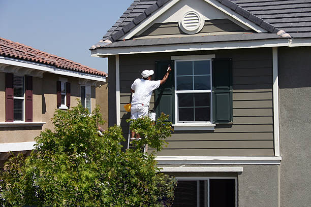 What is the importance of hiring licensed and insured professional painters in Overland Park?